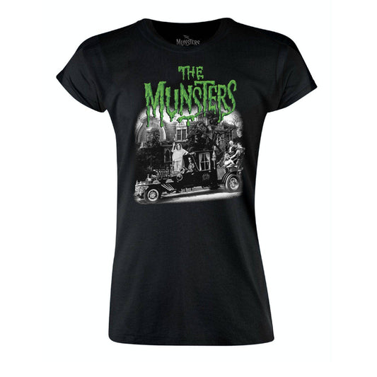 Rock Rebel Shop - The Munsters Family Coach Women's Tee