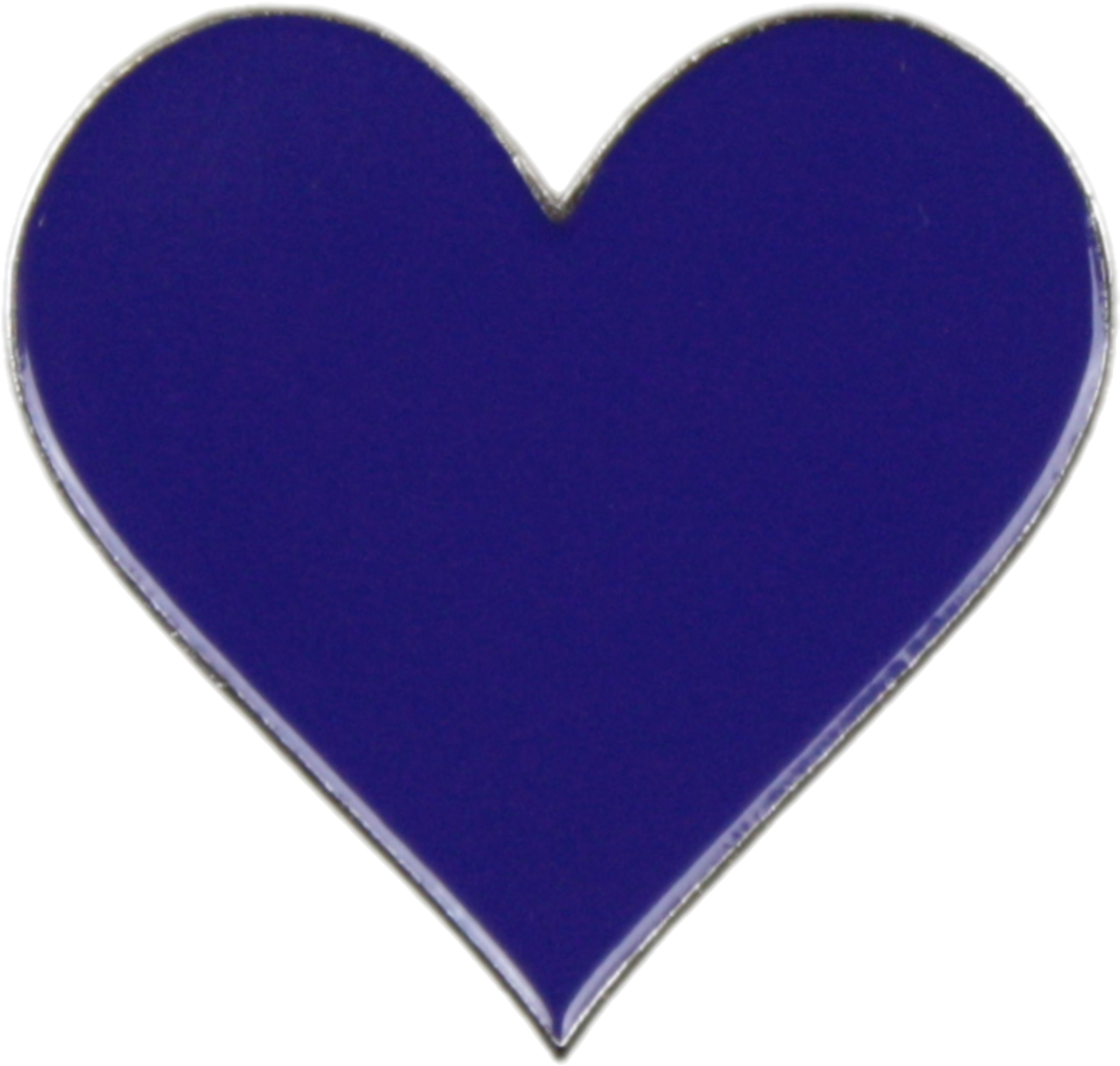 Square Deal Recordings & Supplies - Enamel Pin - Heart - 9 Color Options: Red