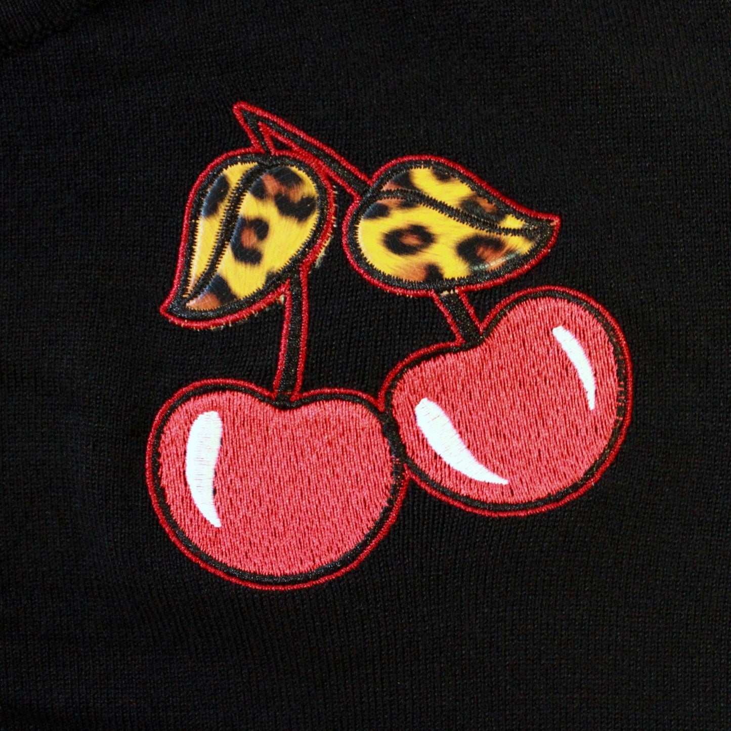 Sourpuss - SOURPUSS CHERRIES CARDIGAN: S