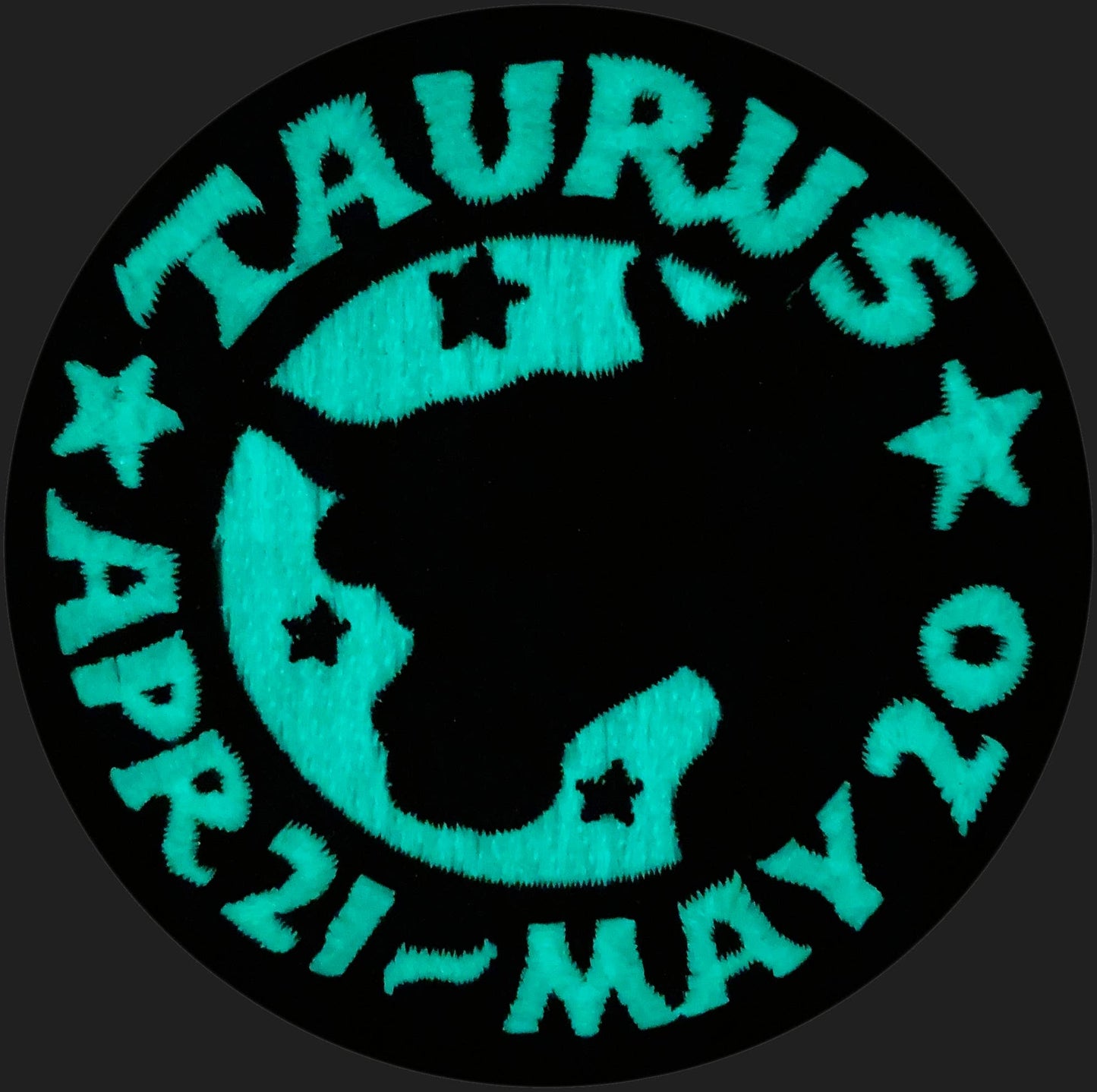 Patch - Zoltar Zodiac Signs - Glow In The Dark: Aries