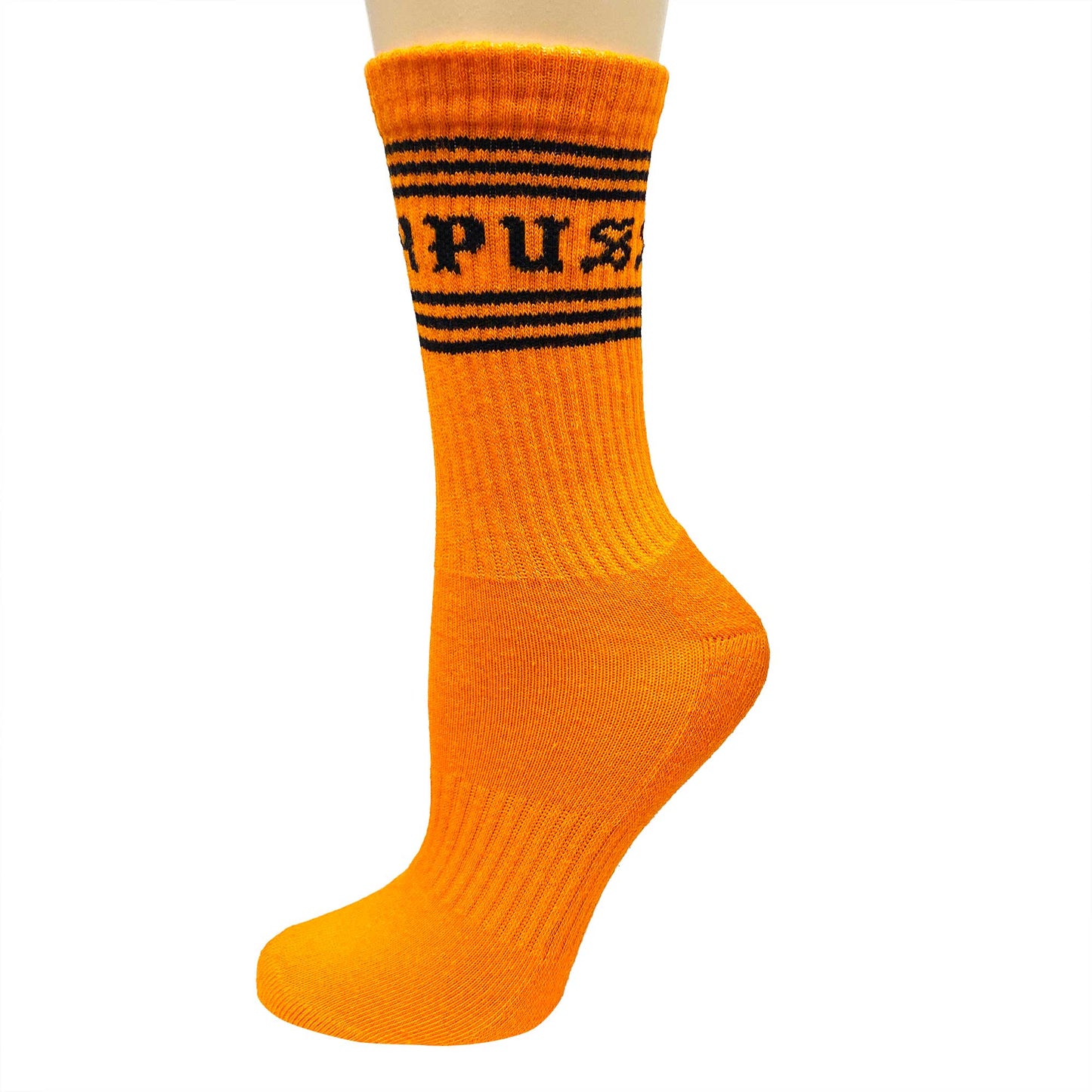 Sourpuss - SOURPUSS HI VIS CREW SOCKS ORG: Default