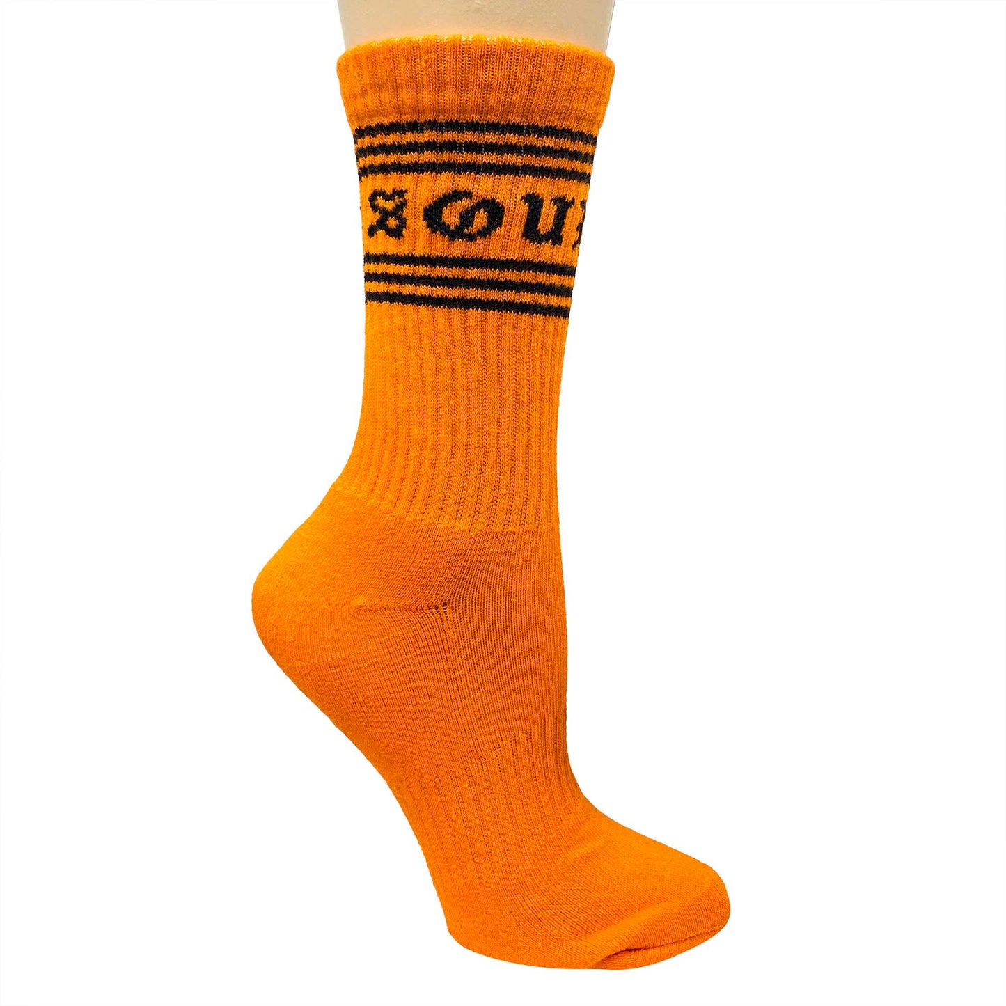 Sourpuss - SOURPUSS HI VIS CREW SOCKS ORG: Default