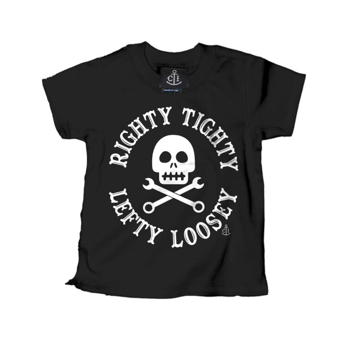 Cartel Ink - 1210-BLACK WHITE | Righty Tighty Lefty Loosey: Black White / 10T