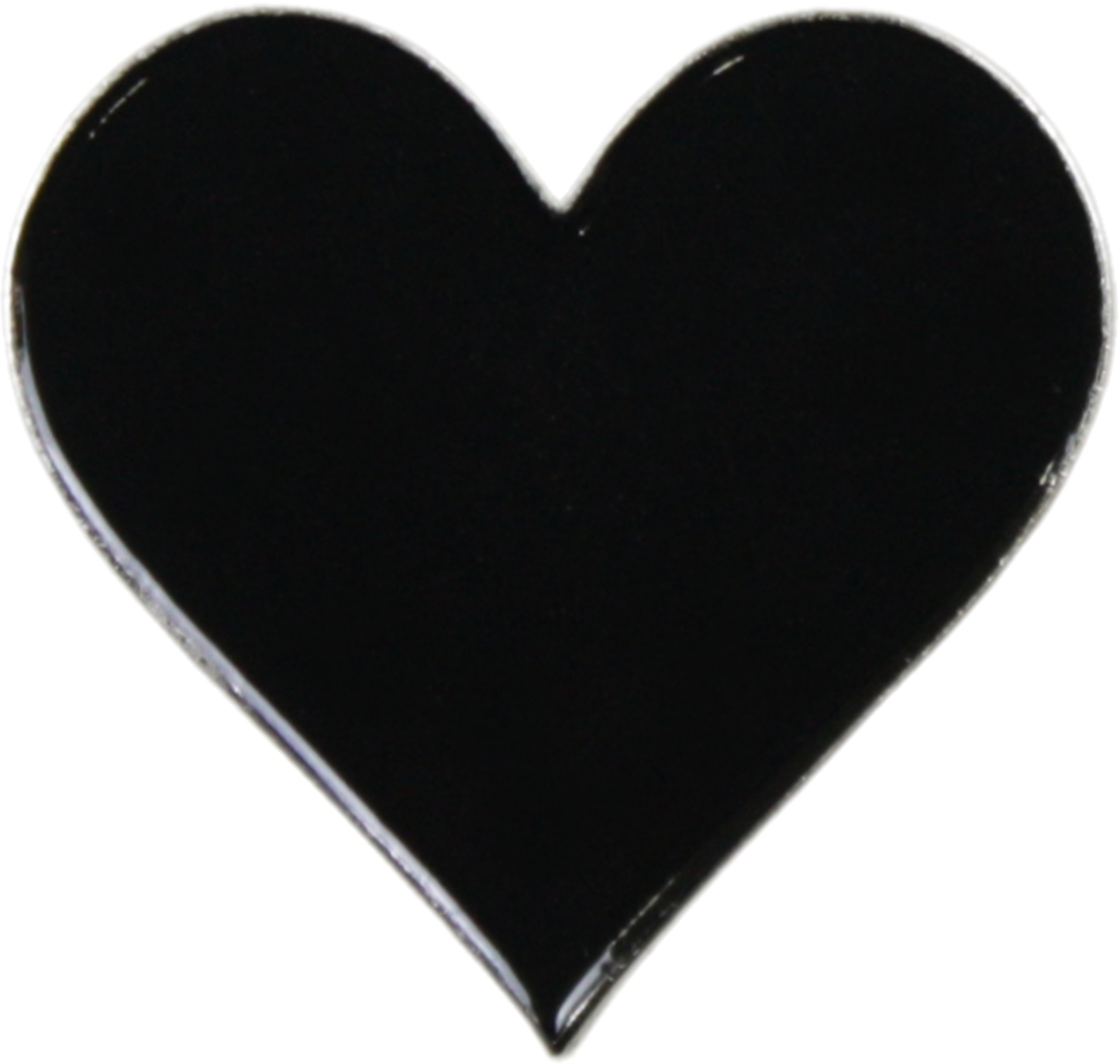 Square Deal Recordings & Supplies - Enamel Pin - Heart - 9 Color Options: Red