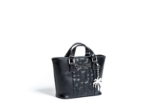 Lux De Ville Black Matte Mini Palm Springs Tote