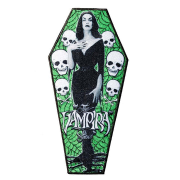 VAMPIRA COFFIN PATCH