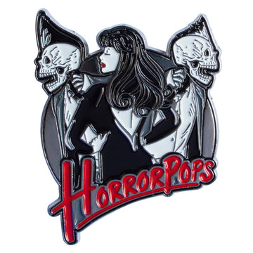 Kreepsville 666 HORRORPOPS CASABLANCA ENAMEL PIN