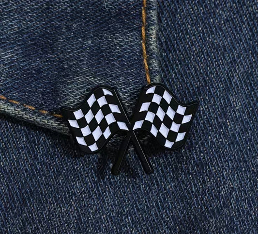 Racing Flag Pin