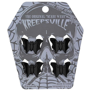 Kreepsville 666 BAT MINI CLAW CLIP SET BLACK