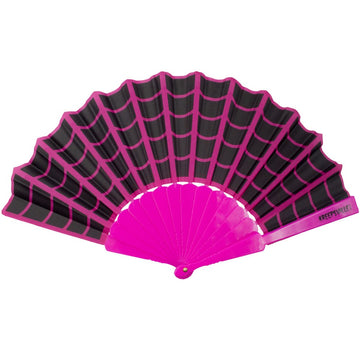 SPIDERWEB SCALLOP FAN PINK