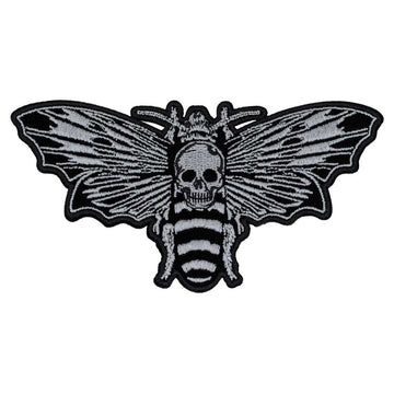 Kreepsville 666 DEATH MOTH VELVET LUXE PATCH