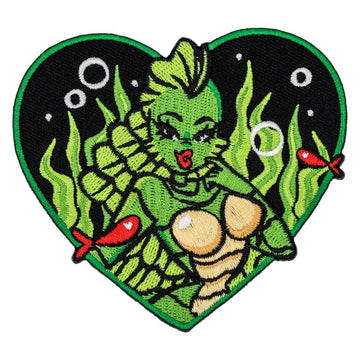 Kreepsville 666 CREATURE GIRL HEART PATCH