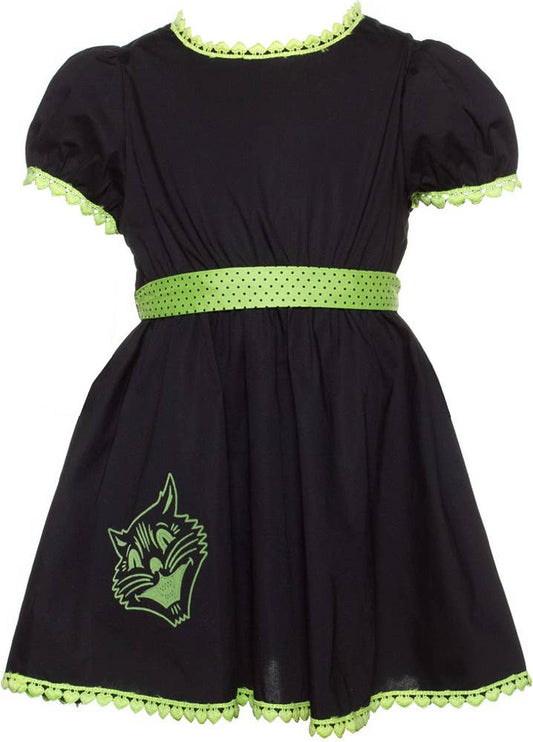 Square Deal Recordings & Supplies - Dress - Sourpuss - Scaredy Cat Toddler - 2 Size Options: 12 Month