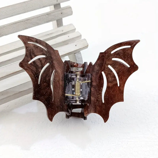 Large Bat Clips - Coffee Starry Sky