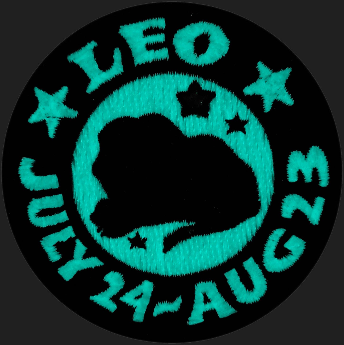 Patch - Zoltar Zodiac Signs - Glow In The Dark: Leo