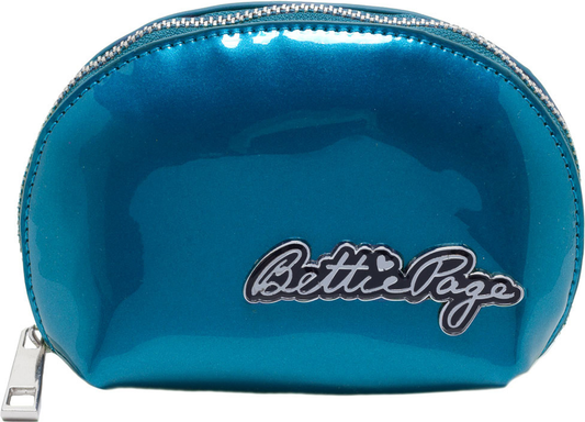 Square Deal Recordings & Supplies - Purse - Sourpuss - Blue Bettie Page Retro 1950s Style