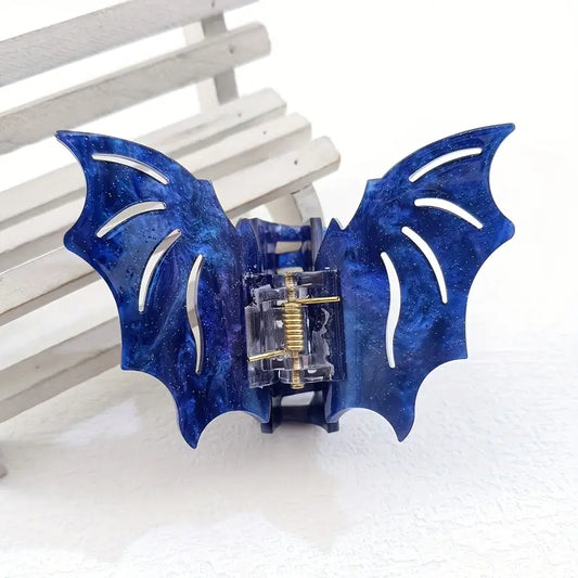 Large Bat Clips - Blue