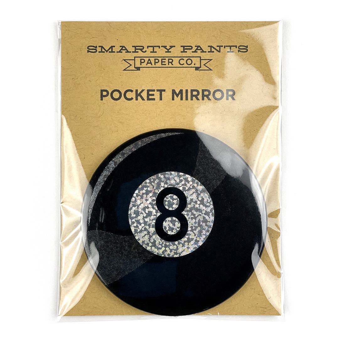 Smarty Pants Paper - Magic 8 ball pocket mirror