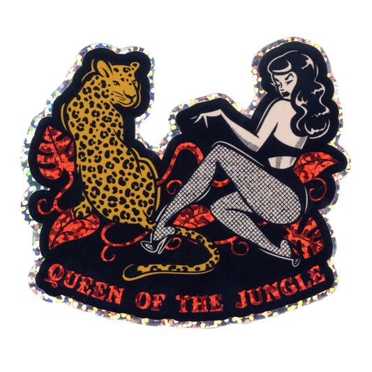 Sourpuss - SOURPUSS QUEEN OF THE JUNGLE STICKER