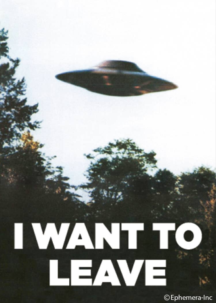 I want to leave (UFO)