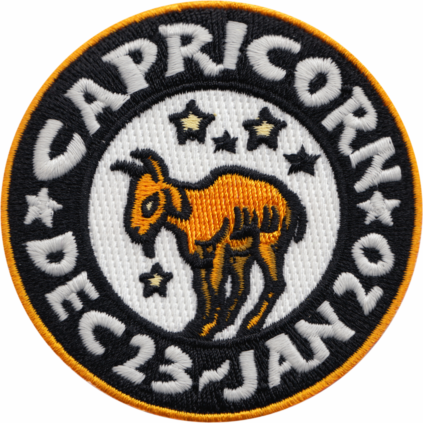 Patch - Zoltar Zodiac Signs - Glow In The Dark Capricorn