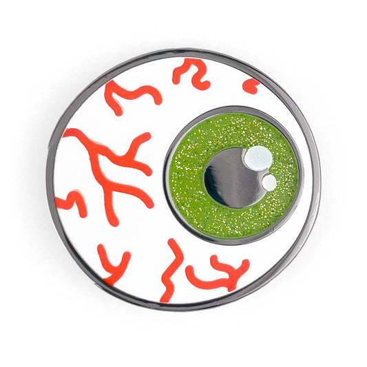 Smarty Pants Paper - Eyeball enamel pin