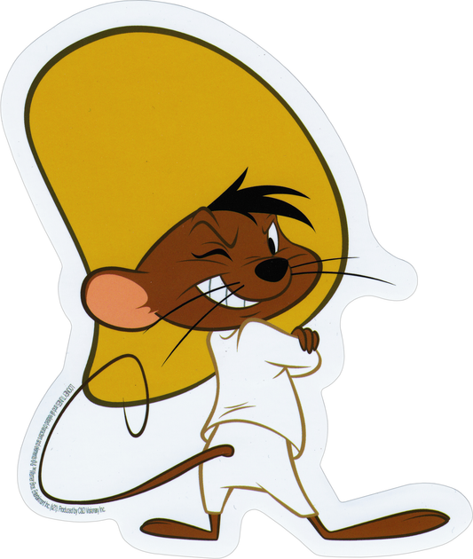 Square Deal Recordings & Supplies - Sticker - Looney Tunes - Speedy Gonzales