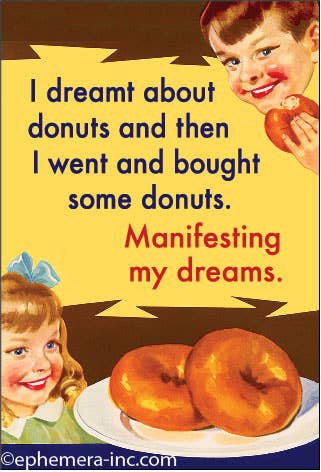 Ephemera - MAGNET: I dreamt about donuts