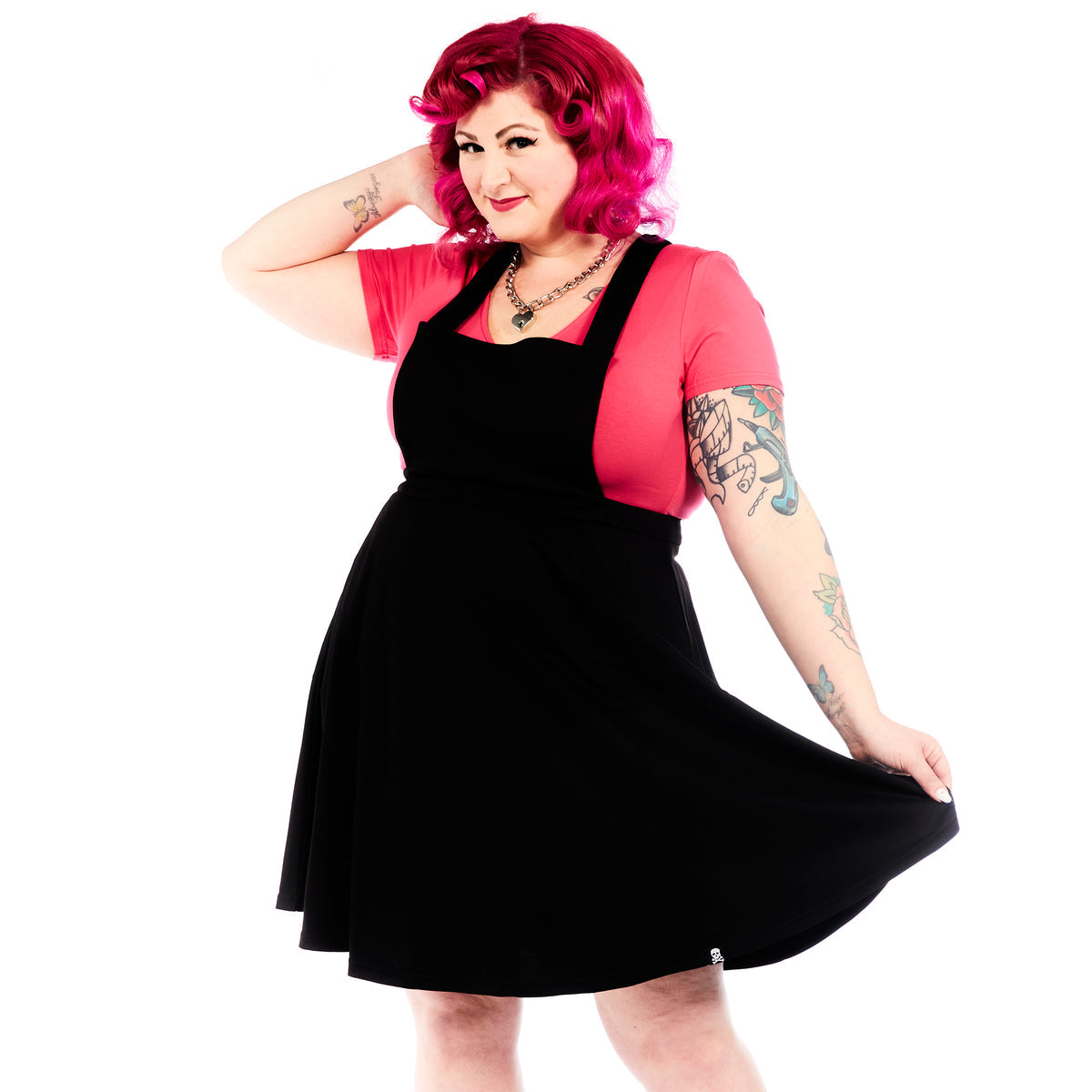 SOURPUSS PINAFORE DRESS