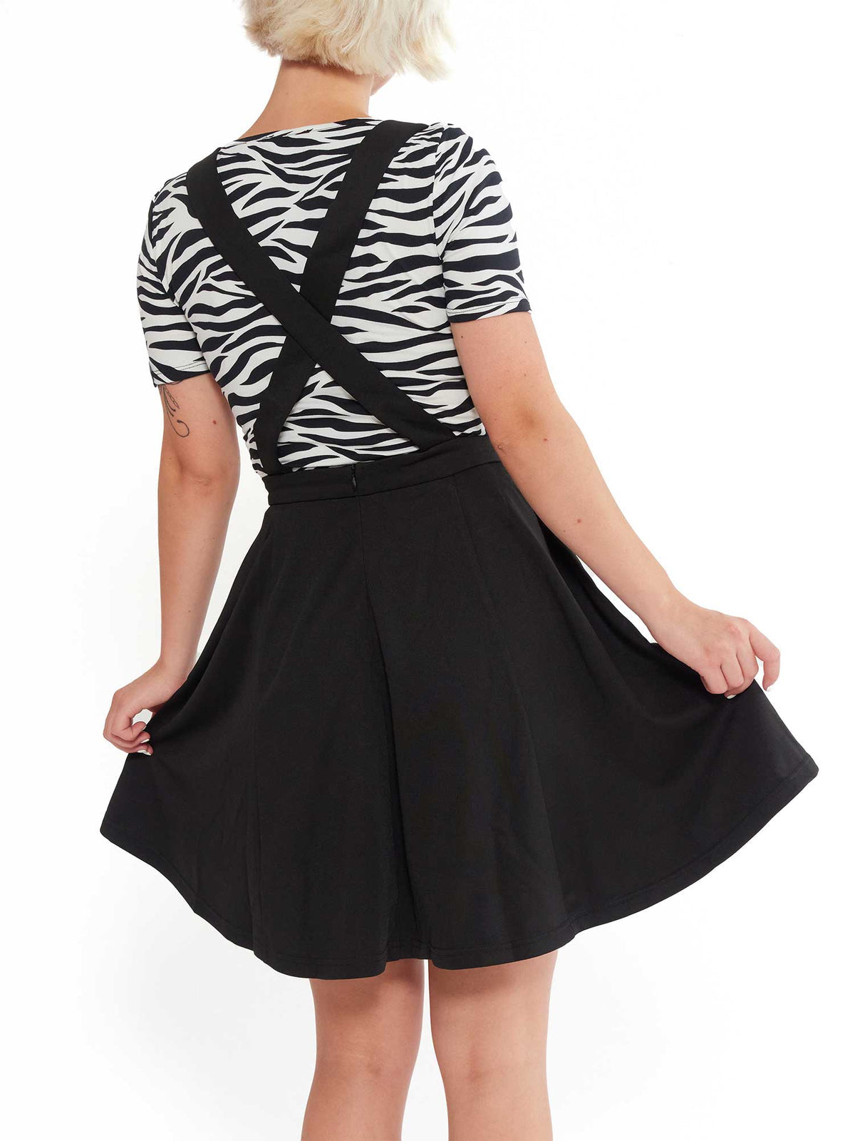 SOURPUSS PINAFORE DRESS